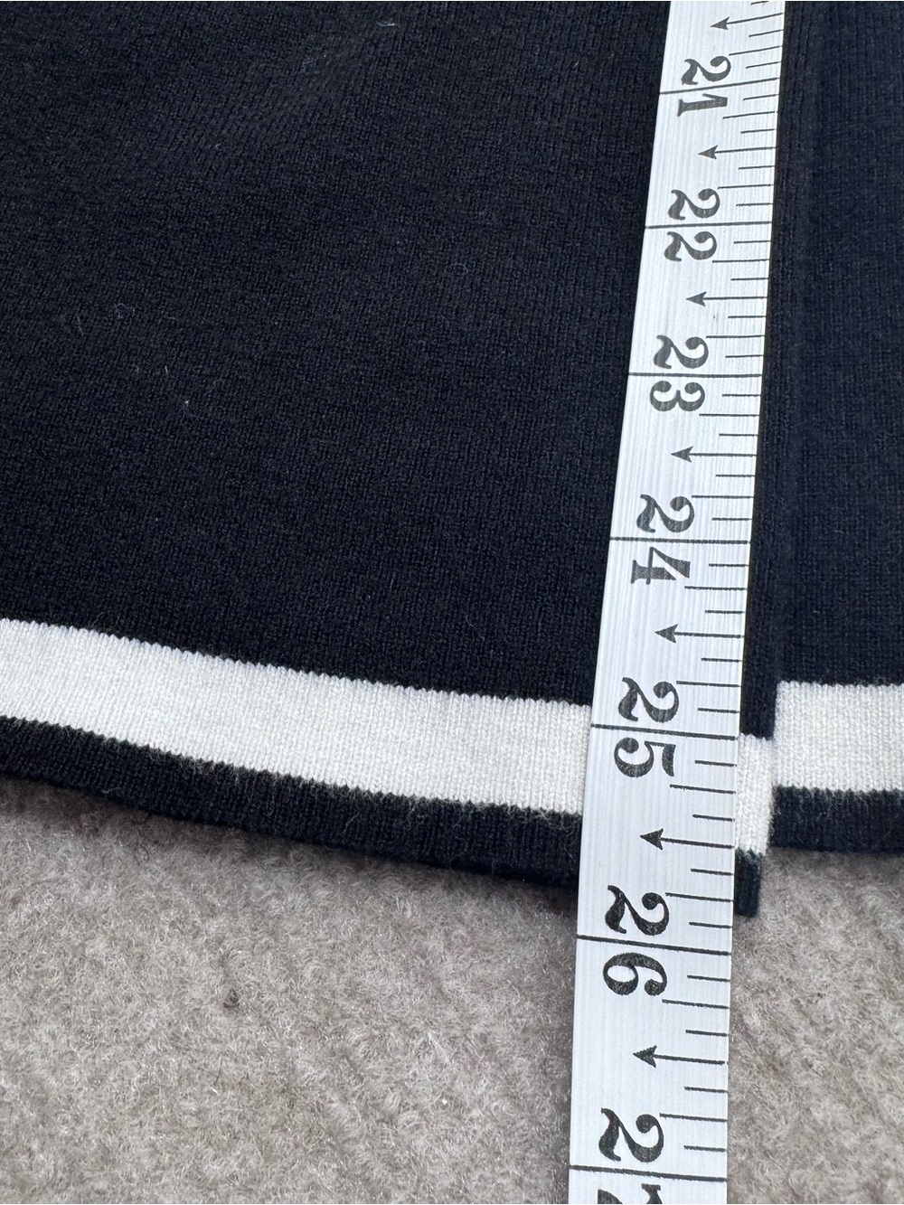Amazon Black w/White Border Contrast Relaxed Fit Lounge Set Size Large - Picture 14 of 14